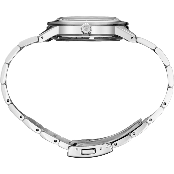 Seiko Presage Style60's Automatic Blue Dial Silver Steel Strap Watch for Men - SRPG05J1 - Image 9